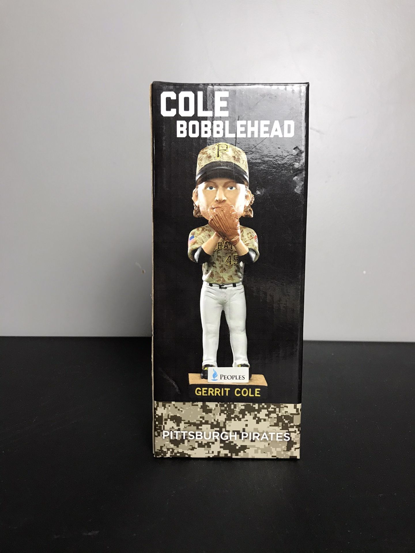 Gerrit Cole Pittsburgh Pirates 2016 SGA MLB Bobblehead NIB BDA June 23 2016