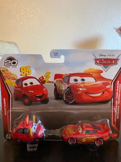 Disney Pixar lightning McQueen & Maddy Mcgear