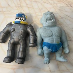 Heros Goo Jit Zu Galaxy Attack Astro Thrash & JA-RU Squish Monster Lot of 2