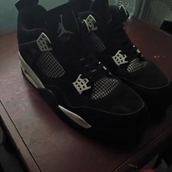 Black Thunder Jordan 4s