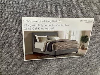Costco Upholstered Cal King bed frame