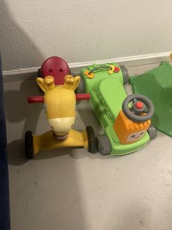 Kids’ Riding Toys $10 Each Or Bundle