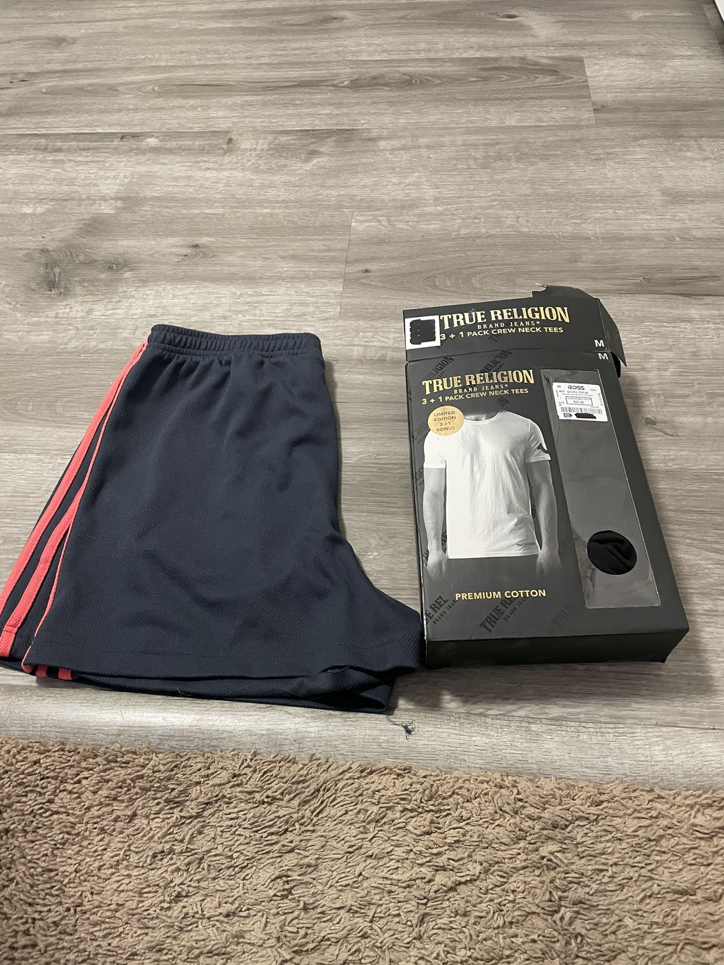 Medium Shirt And Large Shorts 