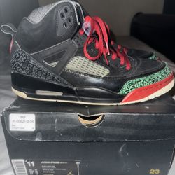 Air Jordan Spizike OG Black Varsity Red Men’s Size 11
