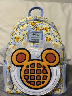 Disney Mickey Waffle Loungefly mini backpack