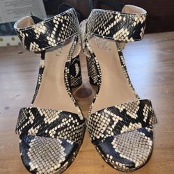 Franco Sarto Smakeskin Style Platforms