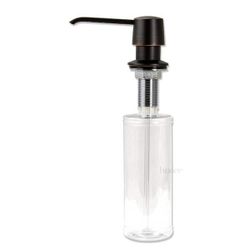 Countertop Deck-Mount Metal Soap and Lotion Dispenser in Oil Rubbed Bronze