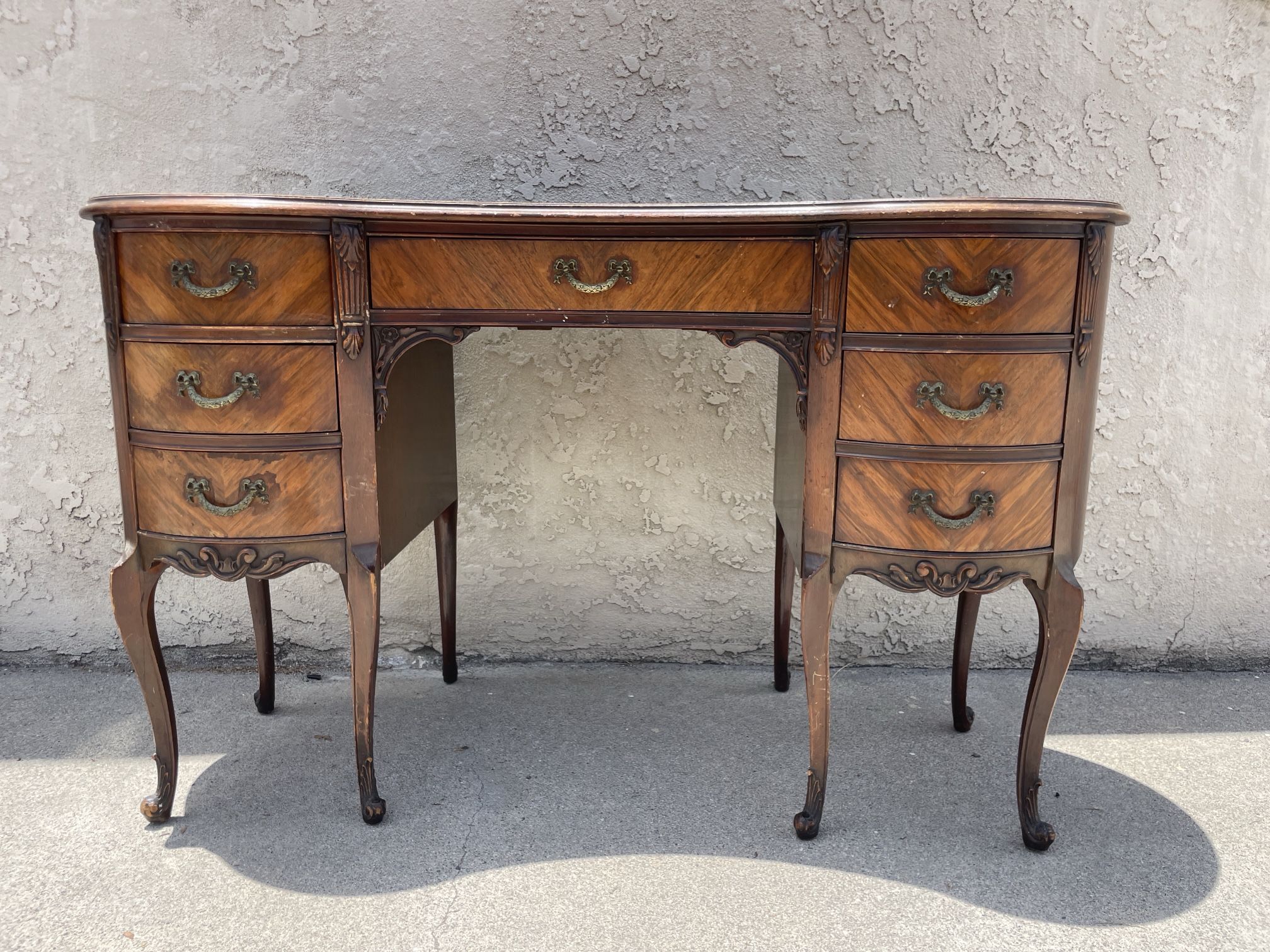 Vintage French Provincial Desk