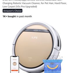 iLife V5s Plus Robot Vacuum And Mop Combo