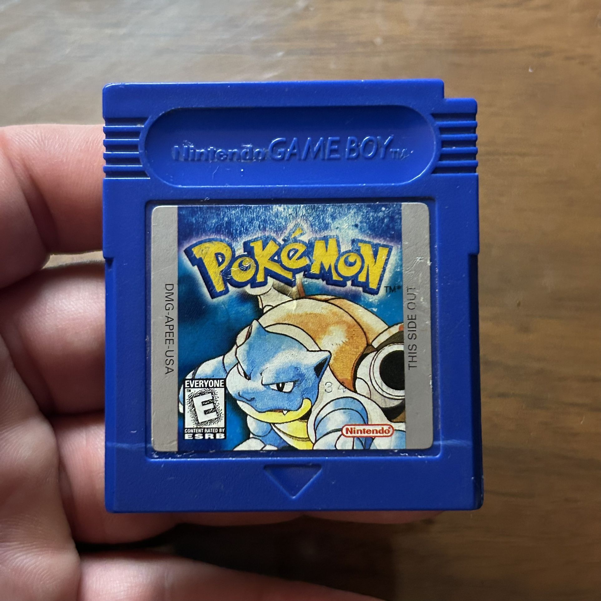 Pokémon: Blue Version (Nintendo Game Boy, 1996) Authentic Cartridge – Original (MissingNo. Old Man Glitch Cinnabar Island)