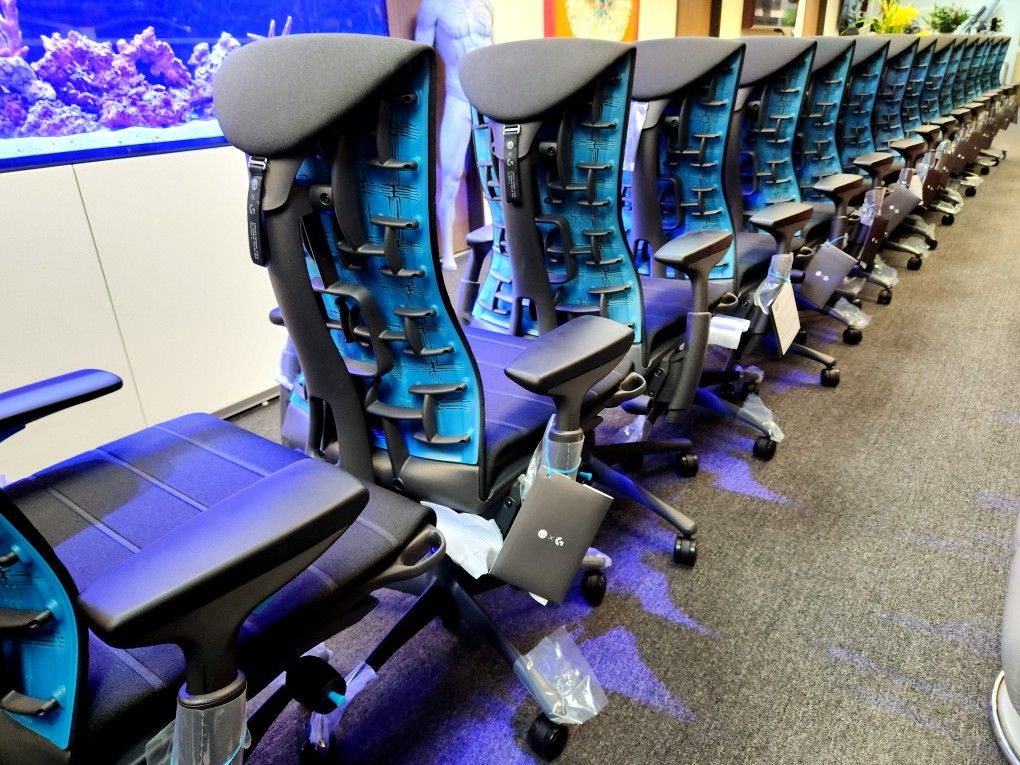 🔥BRAND NEW 2024🔥40% OFF🔥 HERMAN MILLER LOGITECH X GAMING EMBODY CHAIRS🔥ALL COLOR OPTIONS IN STOCK🔥PICK-UP🔥DELIVERY🔥SHIP🔥