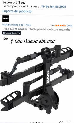 Thule T2 Pro XTR 2” Hitch Bike Rack – Never Used