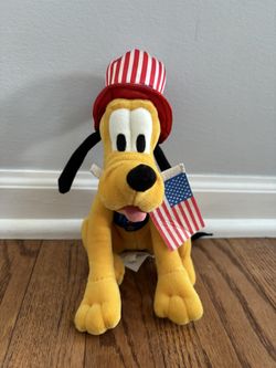 4th Of July Pluto Plush