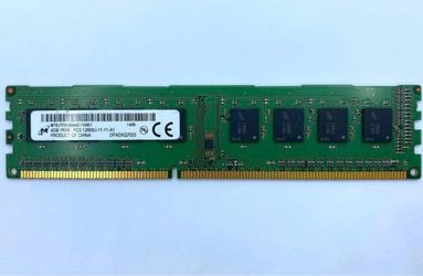 2 Micron 4GB DDR3-1600