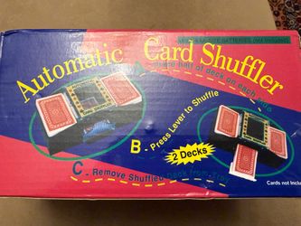Automatic Card Shuffler 2 Deck Battery Operated