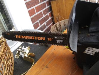 Electric chainsaw Remington