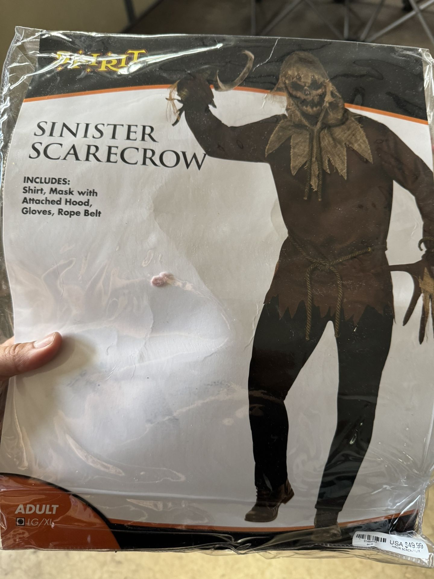 Sinister Scarecrow L/xl