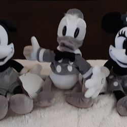 Mickey Mouse And Donald Duck Beanie Babies
