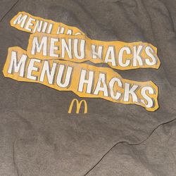 [10% OFF] McDonald’s Menu Hacks Shirt (L)