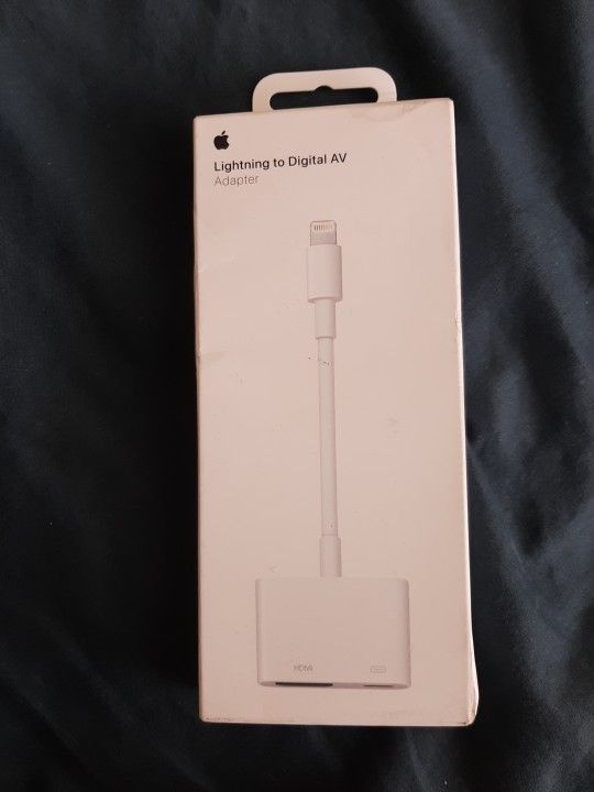 Genuine Apple Lightning to Digital AV Adapter MW2P3AM/A A1438