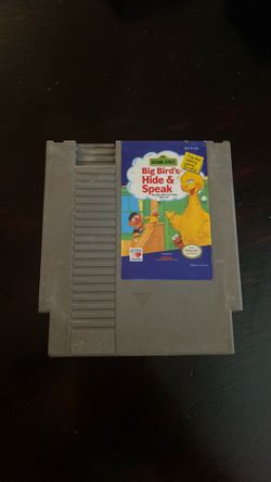 NES Big Bird’s Hide & Speak
