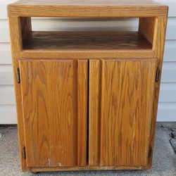 Cabinet on Wheels - Dimensions: 24"W X 16.5" D X 31"H