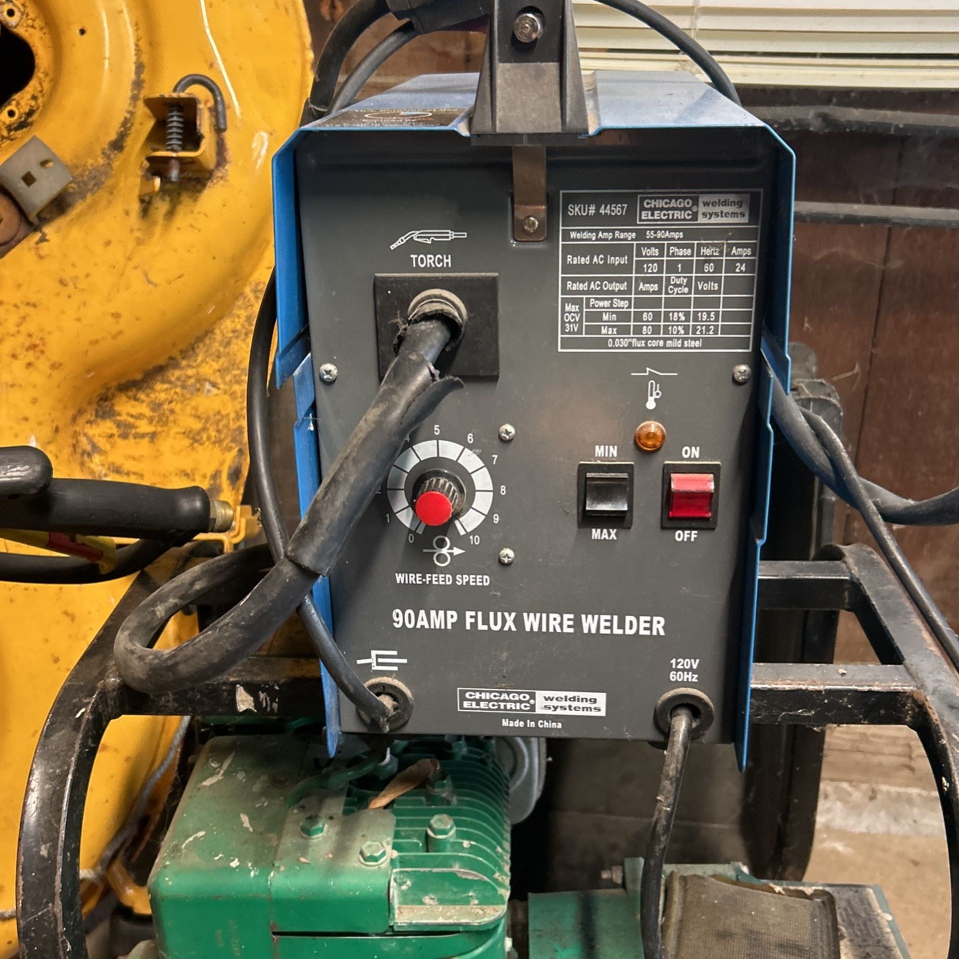 Harbor Freight Wire Welder