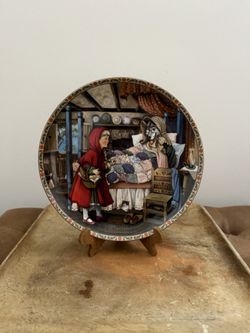 Little Red Riding Hood(1988) Collector Plate