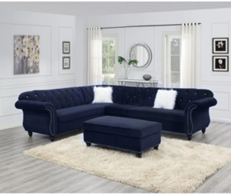 SECTIONAL WITH OTTOMAN /// FINANCING AVAILABLE. EVERYTHING IS ON SALE. TENEMOS FINANCIAMIENTO. TODO EN ESPECIAL