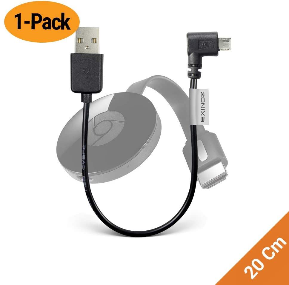 Chromecast USB 8 inch Cable/Connector