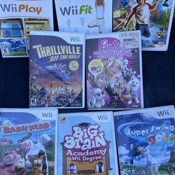 Nintendo Wii Game Lot