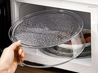 Multifunctional Microwave Splash Guard - Heat Resistant 200°C, 360° Splash-Proof, Stacking Design, Food Insulation Cover for Vegetables, Fruits And Ta