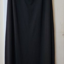 Beautiful Black Strapless Dress Sz Large