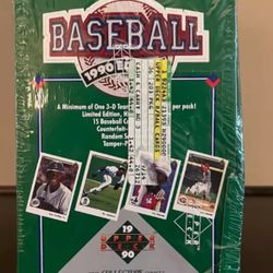 1990 Upper Deck Sealed Box 