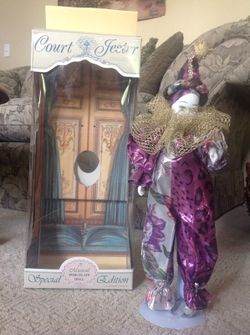 Court Jester Collection Musical/Motion Clown