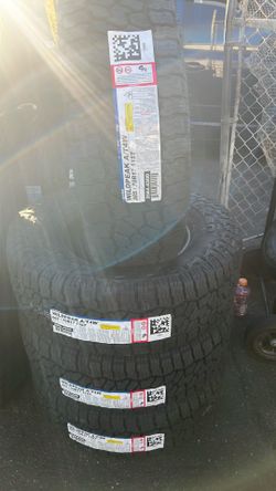 set Of 4 Tire Falken 626/70/17 Installed And Balanced Ya Instaladas Y Valacidas Las 4