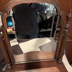 Antique dresser mirror