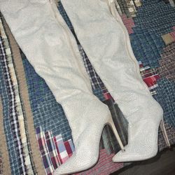 Over The Knee Heel Boot