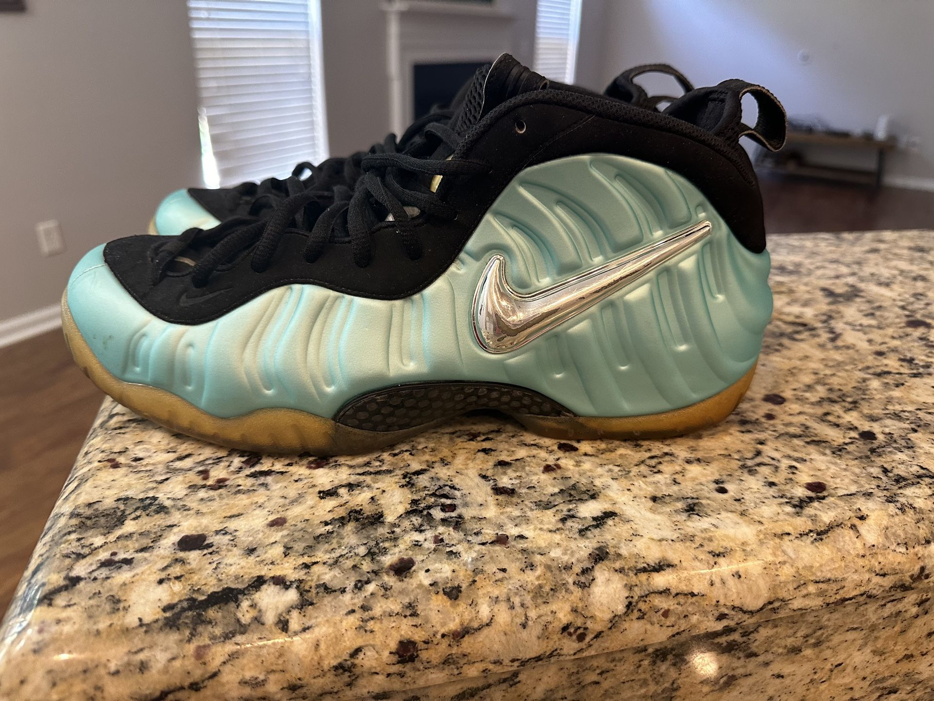 Air Foamposite Pro “Island Green” Size 13 