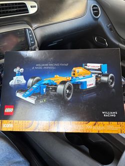 LEGO F1 Williams Racing FW14B and Nigel Mansell
