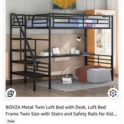 Loft Twin Bed Like New