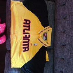 NBA Official Atlanta Hawks warm-up suite