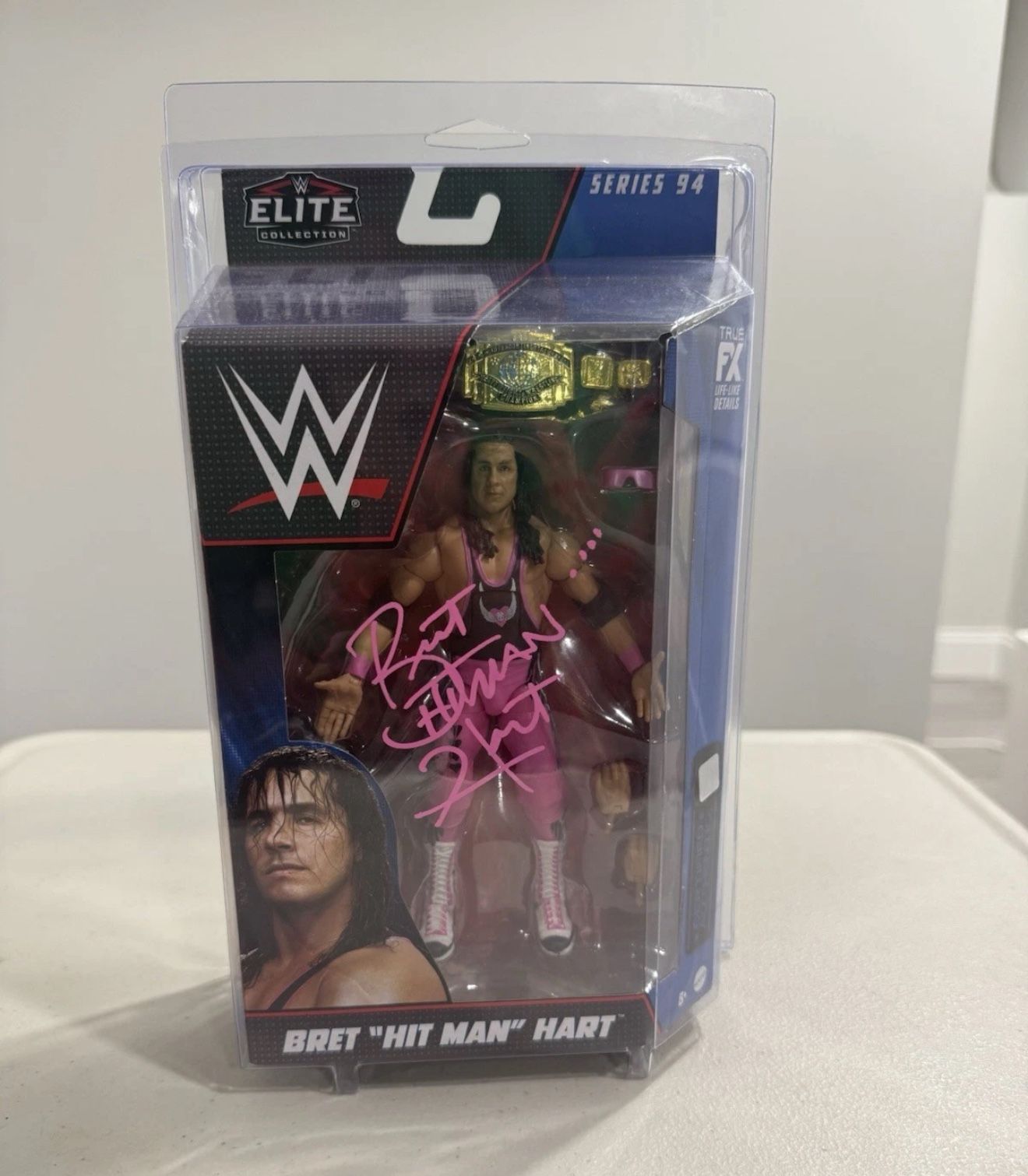 WWE Elite Series 94 Bret "Hit Man" Hart Action Figure