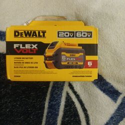DeWalt flexible 20 V 60v 6ah