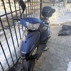  Motor Bike Blue Color Sale 80cc With Extra Accessories 