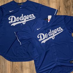 New men’s XL Nike LA Dodgers Blue Jersey 