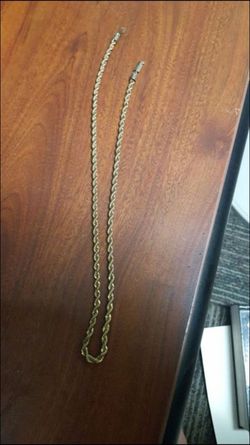 14 k gold chain