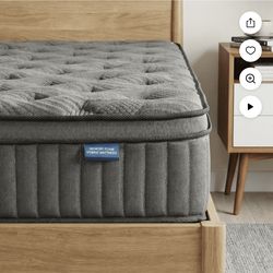 Brand New Queen 12 Inch Hybrid Memory Foam Mattress Sealed in Box