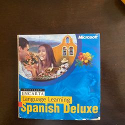 Microsoft Encarta Language Learning Spanish Deluxe - X05-81816