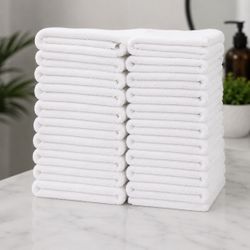 24 bleach proof 100% cotton salon towels
